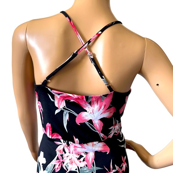 Charlotte Russe Floral Spaghetti Strap Women’s Dress - Picture 4 of 12